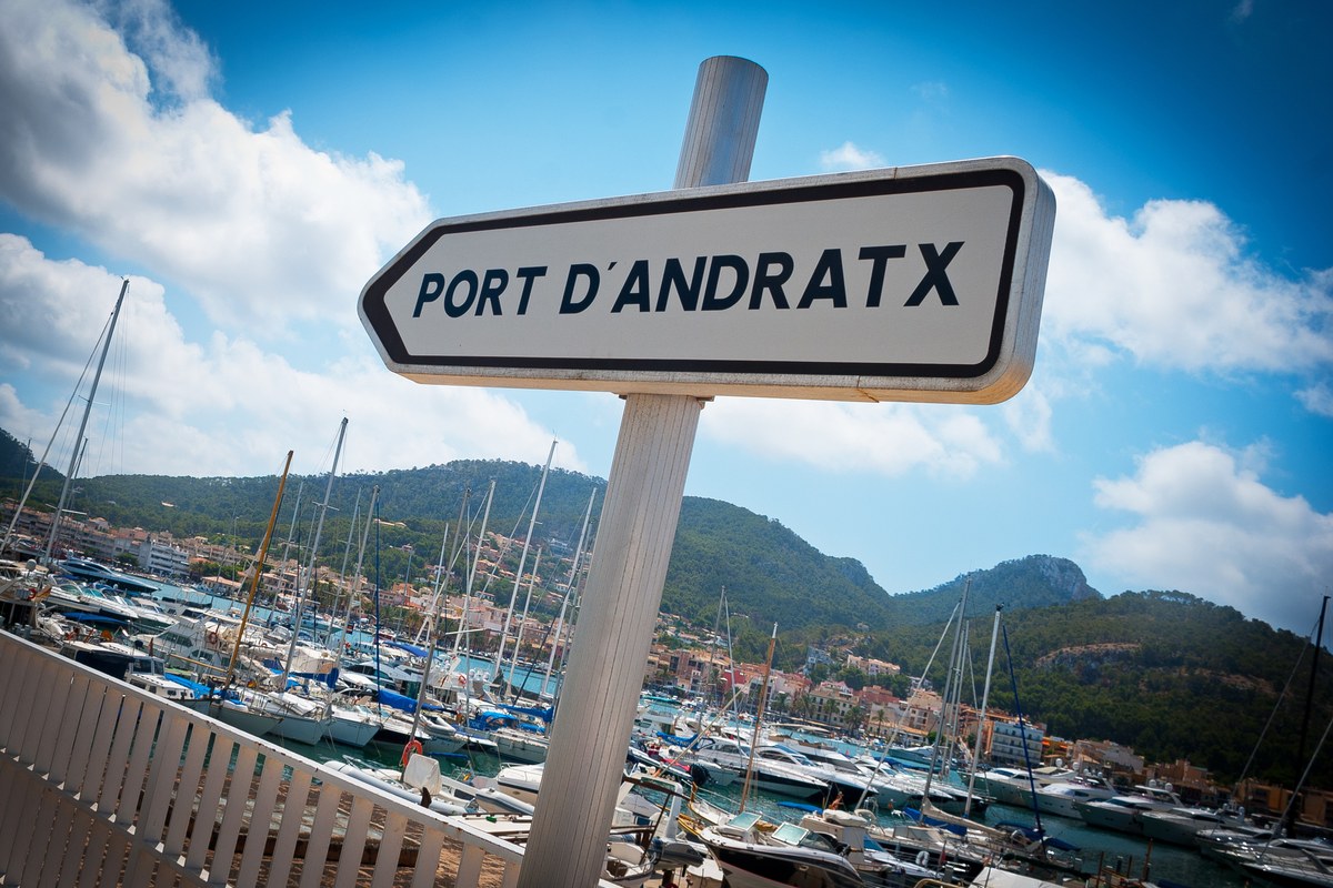 The harbor at Port d'Andratx