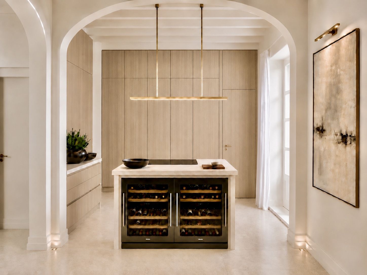 Interior, finished as planned