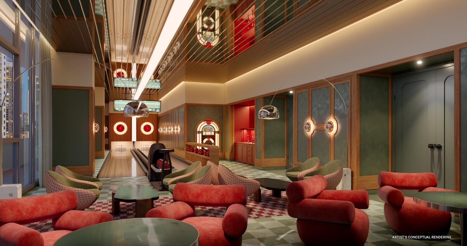 Bowling alley