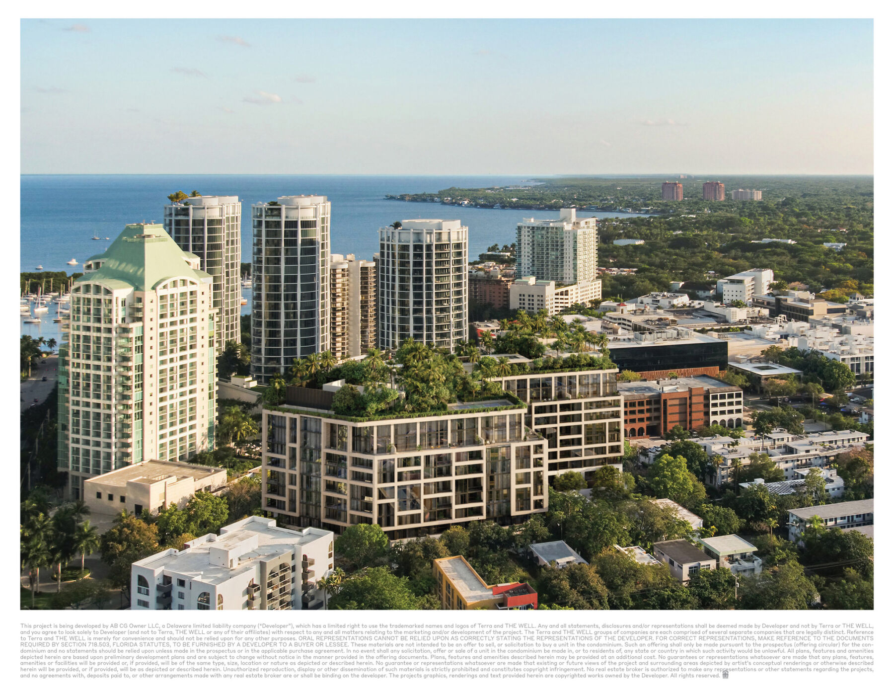 The neighborhood from above