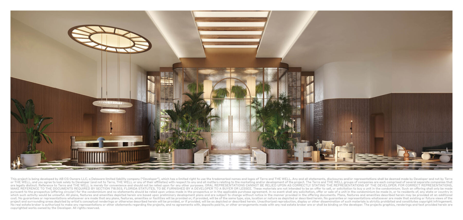 The entry