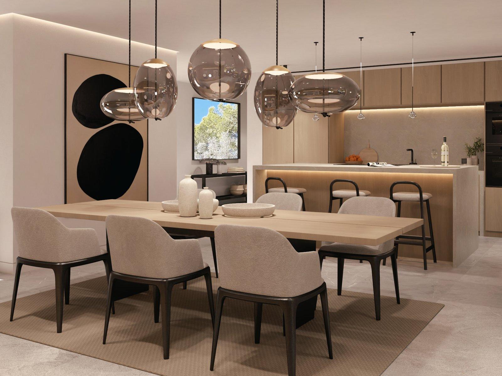 Kitchen and dining